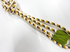 正絹　撚り房　手組帯締め